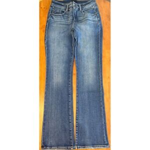 Buckle Black Fit No. 75 Tailored Bootcut Jeans Medium Wash 27x34 Mens Blue